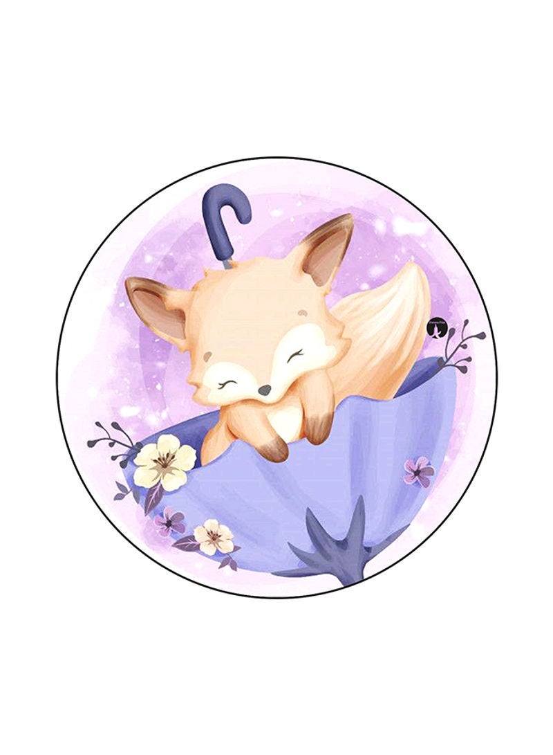 RKN Fox Printed Mouse Pad Multicolour