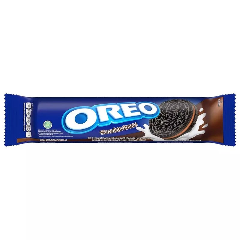 Oreo بسكويت أوريو بالشوكولاتة والكريمة - 133 جرام - Image 1