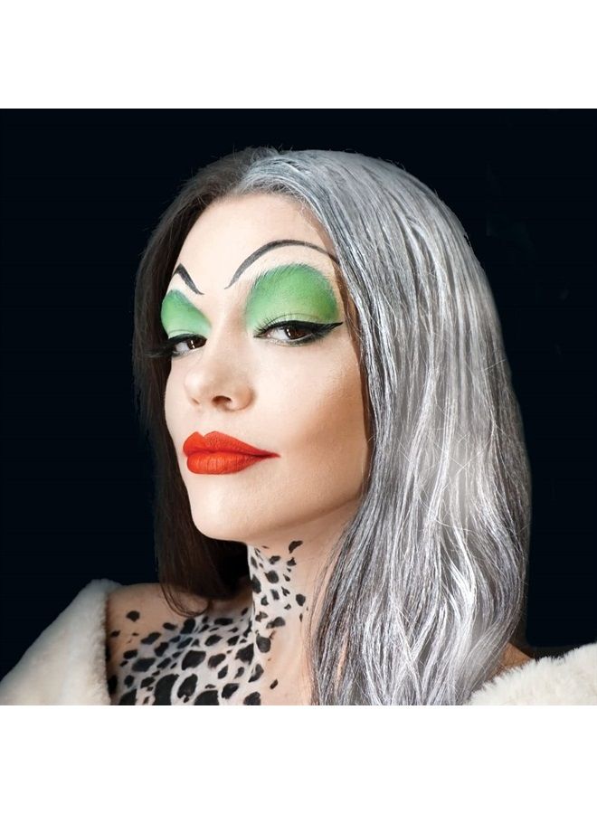 mehron Makeup Hair White | Washable White Hair Dye | Temporary Hair Color for Theatre, Cosplay, & Halloween 4.5 oz (133 ml) (White) - Image 2