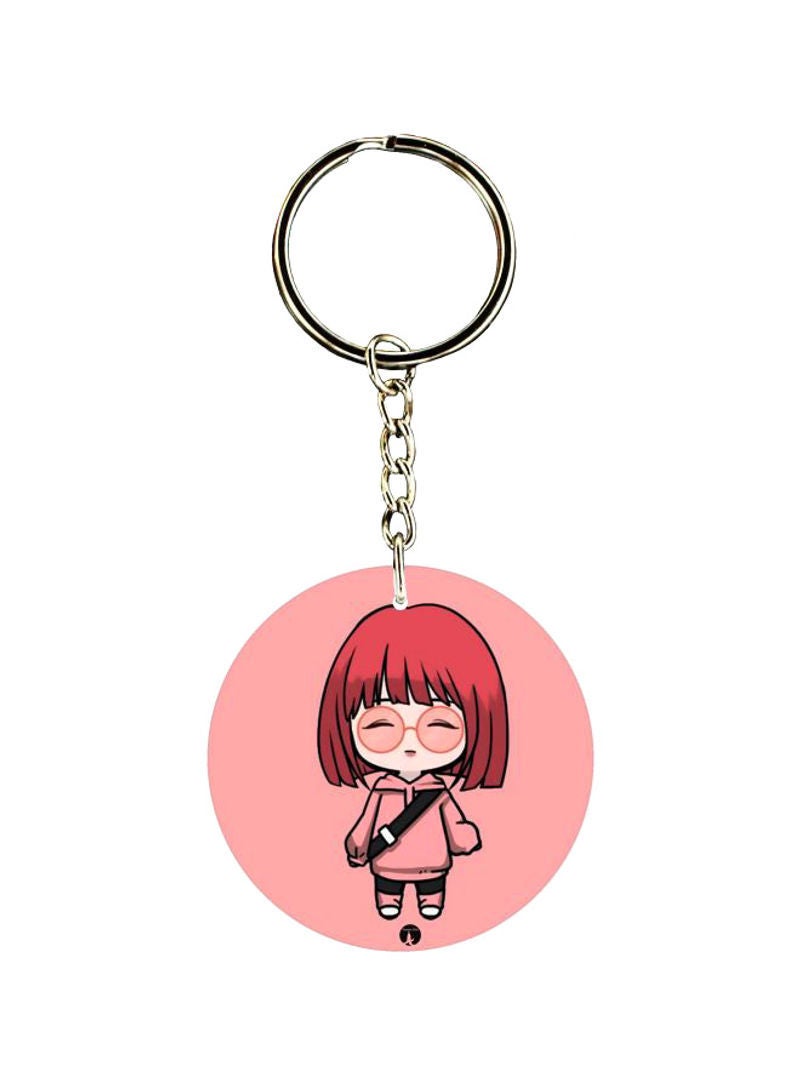 Double Sided Printed Keychain