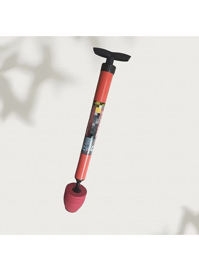Red Toilet Plunger 4 Season Universal Unblocking Tool for Clogged Pipes and Drains - Image 5