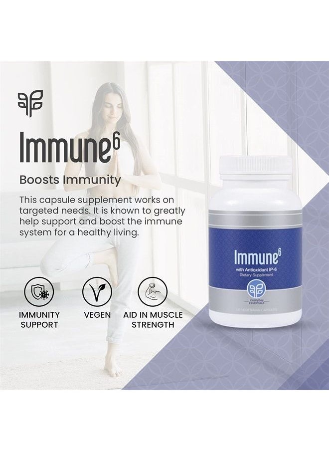 PURE Pure Immune6 Dietary Supplement 120 Vegetarian Capsules  - Image 1
