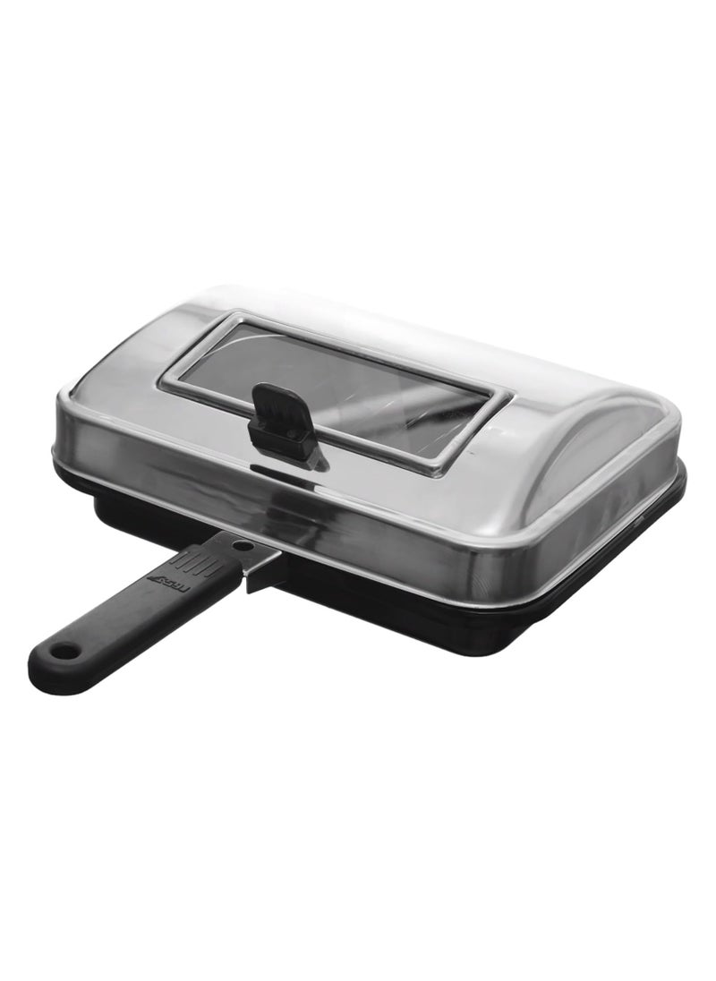 Rocky Stainless Steel Grill 28 cm Silver  - Image 1