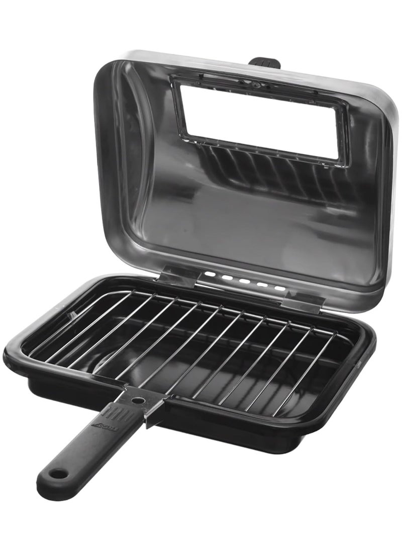 Rocky Stainless Steel Grill 28 cm Silver  - Image 2