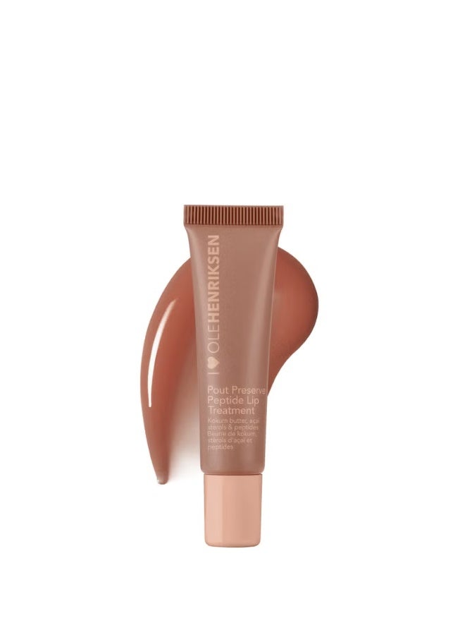 Ole Henriksen Pout Preserve Peptide Lip Treatment - Crème Brulee 12ml - Image 1