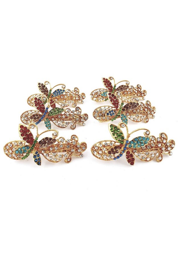 DHAVESAI - Dhavesai m.c.v multi design hair clips,hair accessories for girls and women small size pack of 6 (multi colour and design as per availability) - Image 1