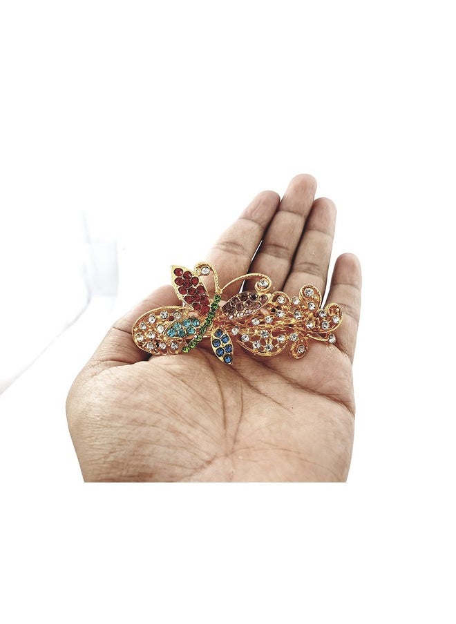 DHAVESAI - Dhavesai m.c.v multi design hair clips,hair accessories for girls and women small size pack of 6 (multi colour and design as per availability) - Image 1
