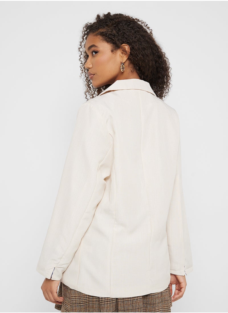 Ginger - Oversize Single Breasted Blazer - Image 1