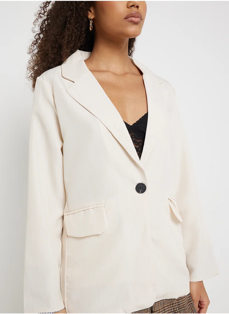 Ginger Oversize Single Breasted Blazer