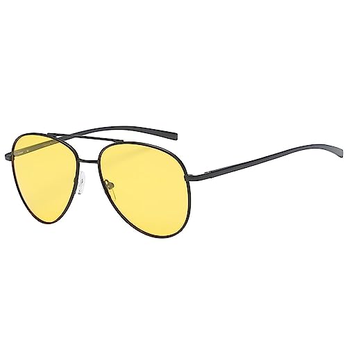 PolarSpex Aviator Sunglasses for Women & Men - Polarized Night Diving Men's Sunglasses - Aluminum Frame Mavericks Sunglasses - Image 4