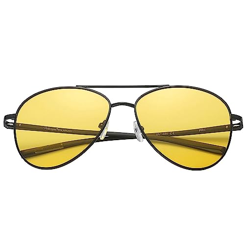 PolarSpex Aviator Sunglasses for Women & Men - Polarized Night Diving Men's Sunglasses - Aluminum Frame Mavericks Sunglasses - Image 3