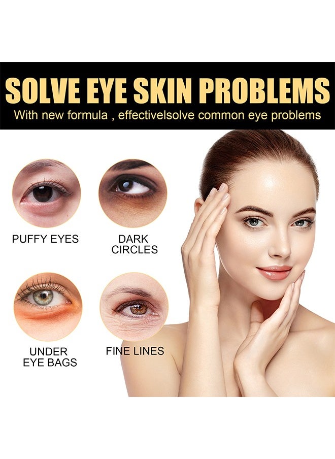 EELHOE Temporary Eye Tightener Eye Cream,Revitalizing Eye Tightening Cream 15ml,Diminishes Wrinkles and Fine Lines, Reduces Dark Circles and Puffiness, Intensive Hydration and Nourishment, Fast-Absorbing  - Image 3