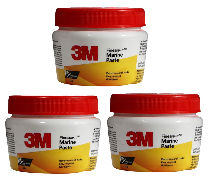 3M Finesse-It Marine Paste Compound-White 100g - Pack of 3 - Image 5