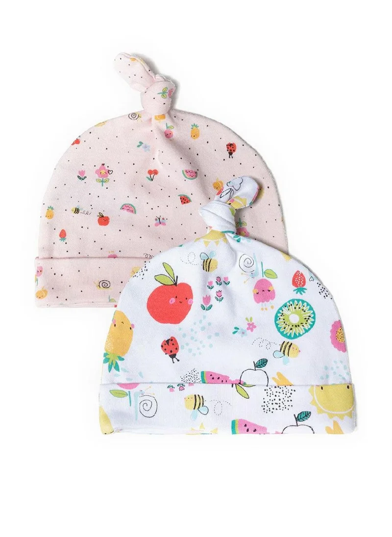 مينوتي Baby Girls 2-Pack Hat
