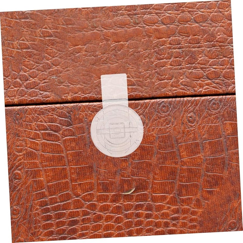 VILLCASE 20 قطعة من مشبك القفل الأكريليكي الشفاف لصندوق المجوهرات الخشبي وقفل الباب الصغير - Image 5