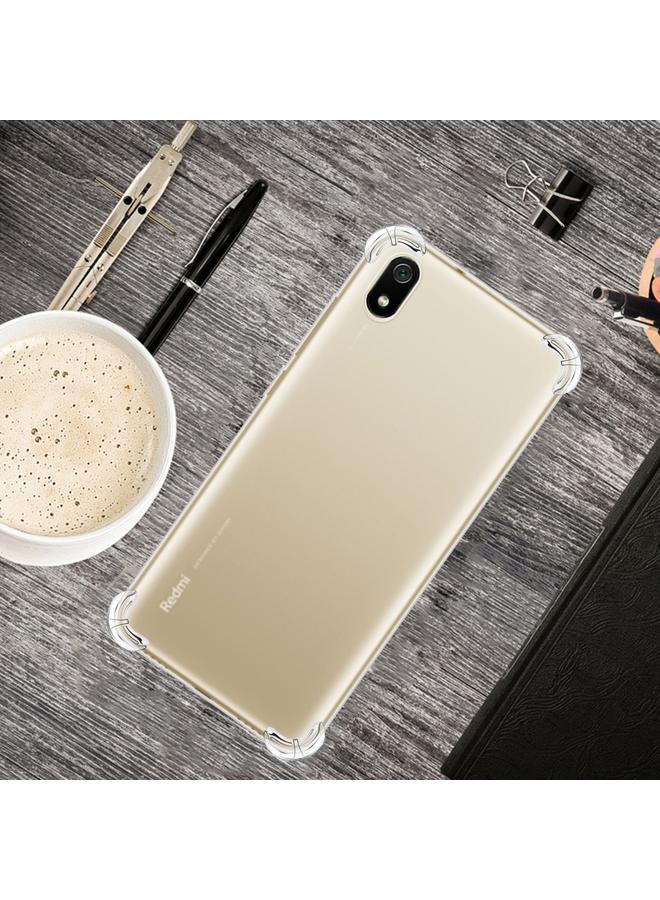 erorex Case For Xiaomi Redmi 7A Four-Corner Anti-Drop Ultra-Thin Transparent TPU Phone Case - Image 2