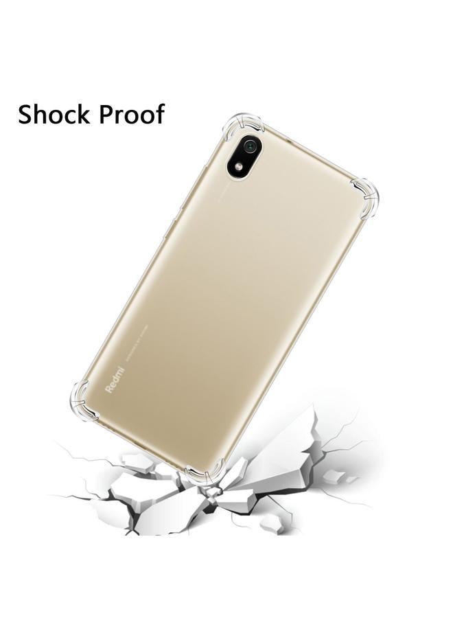 erorex Case For Xiaomi Redmi 7A Four-Corner Anti-Drop Ultra-Thin Transparent TPU Phone Case - Image 5