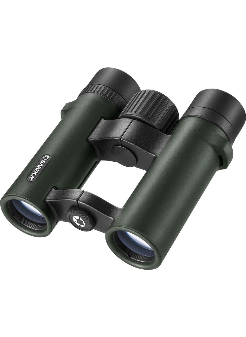 BARSKA BARSKA AB12520 Air View 10x26 Waterproof Binoculars for Birding Hiking Sports Theater etc Green  - Image 1