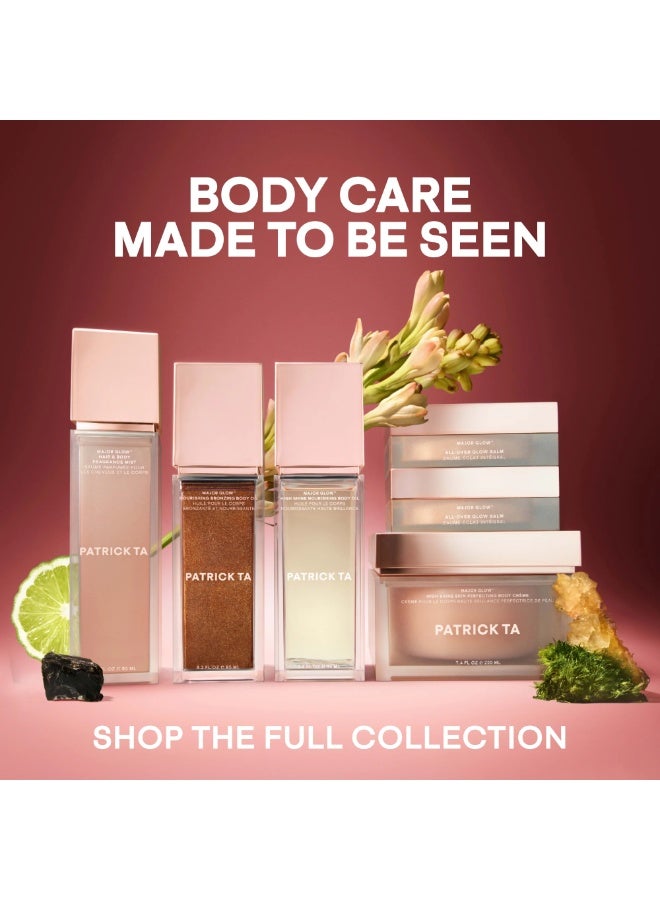 Patrick Ta Major Glow Luminous Bronzing Body Oil – Mini Size 10ml | Instant Radiant Glow - Image 4