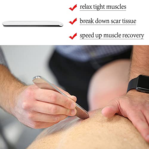 Allshow Gua Sha Massage Tools Stainless Steel Scraping Tool for Scar Tissue and Soft Tissue Treatment - Image 5