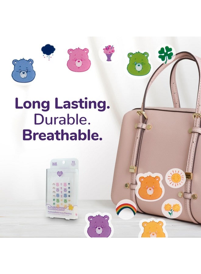 BioSwiss Pimple Patches, Care Bears Printed Acne Patch for Zits and Blemishes, Hydrocolloid Spot Stickers for Face and Skin, 72 Count - Image 5