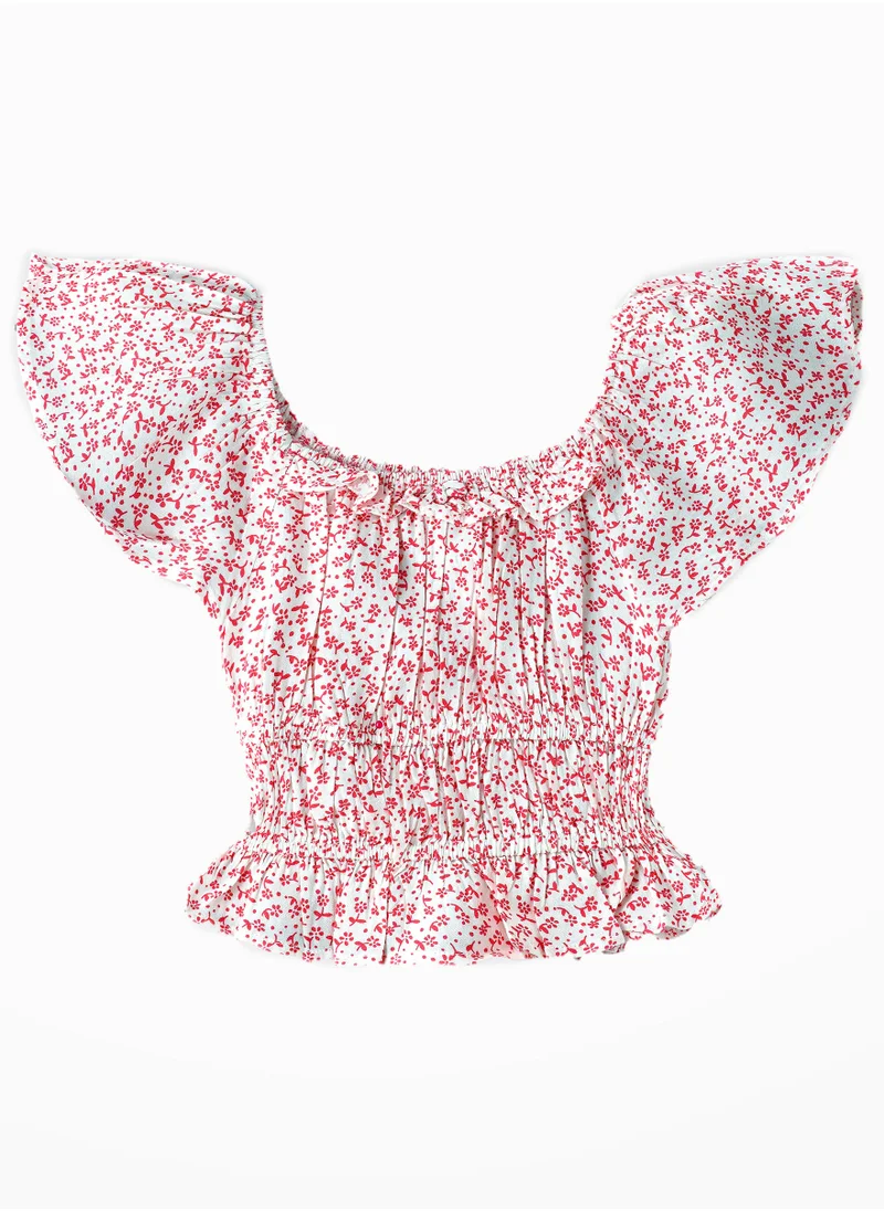 Jelliene Aop Woven Blouse