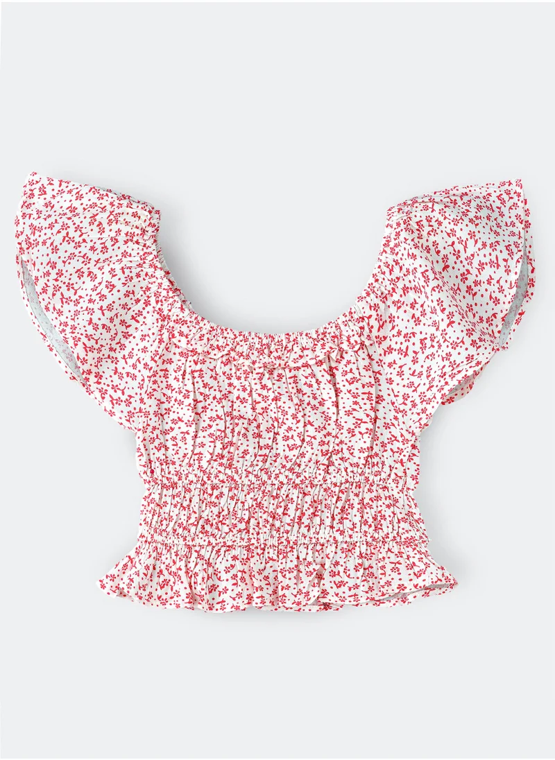 Jelliene Aop Woven Blouse