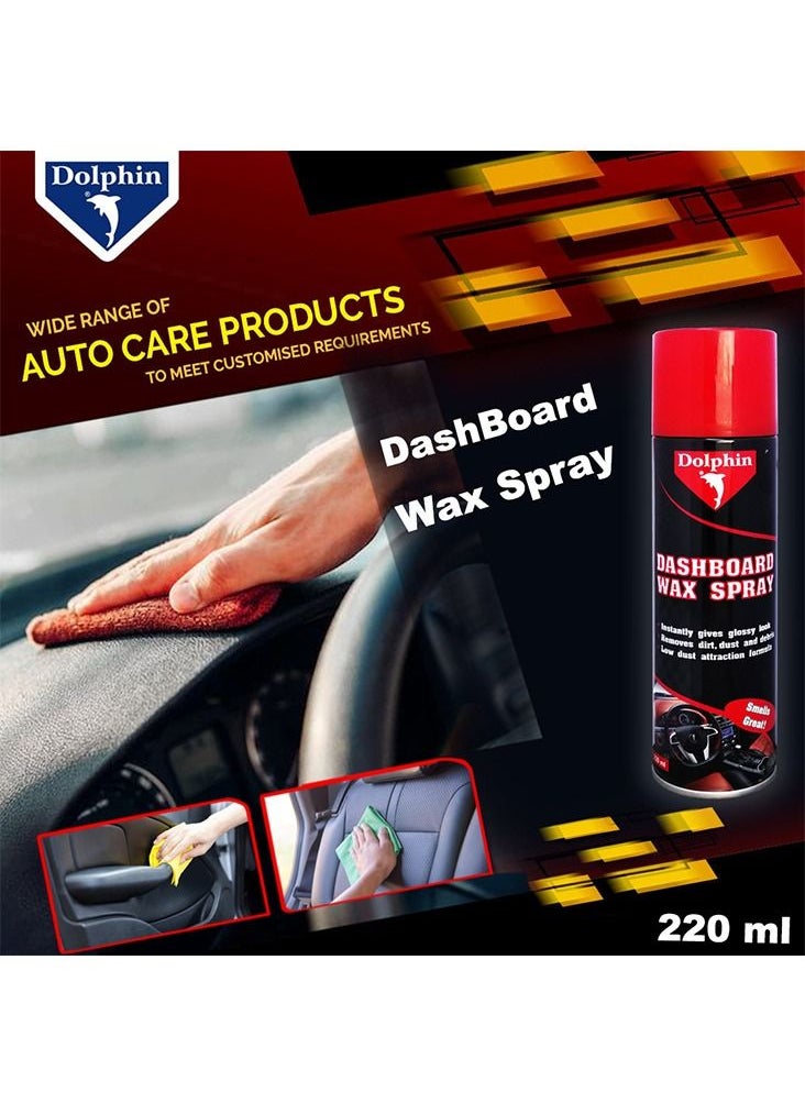 Dolphin - Dashboard Wax Spray 220ml - Image 1