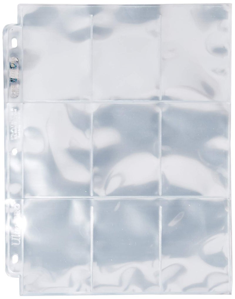 UltraPro Ultra Pro Platinum Series Hologram 9-Pocket Pages (25) - Image 2