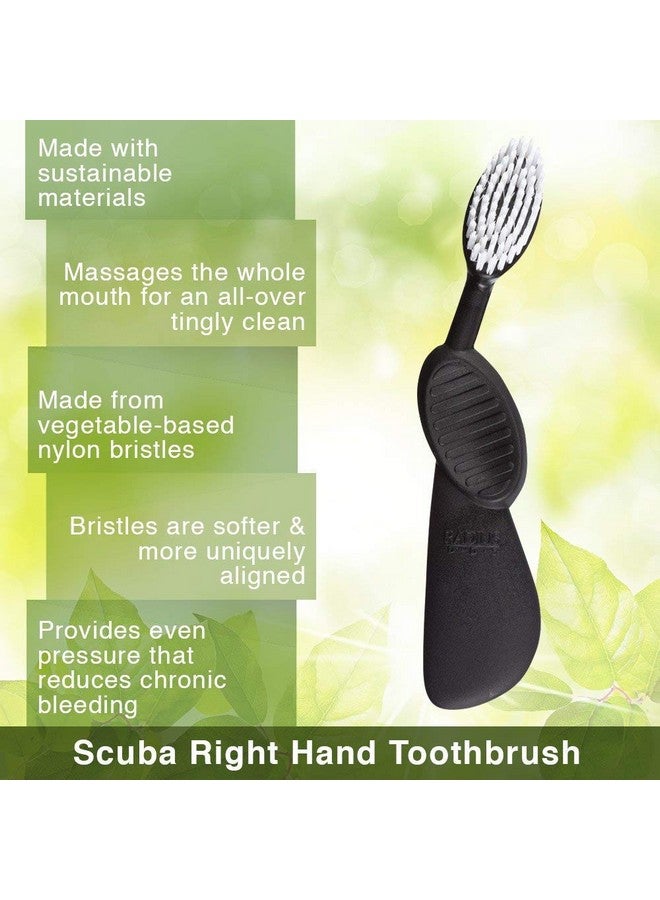 راديوس فرشاة أسنان راديوس فليكس، لليد اليمنى، أسود/أصفر، وحدة واحدة | خالية من مادة BPA ومعتمدة من جمعية طب الأسنان الأمريكية (ADA) | مصممة لتحسين صحة اللثة وتقليل خطر الإصابة بأمراضها - Image 4