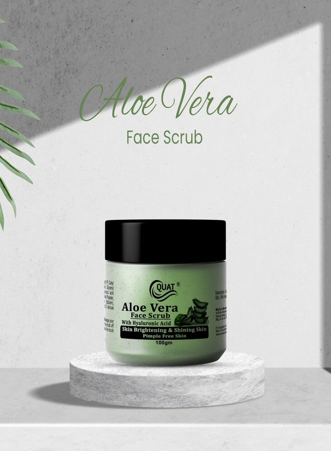 Quat Aloe Vera Face Scrub 100gm - Image 3