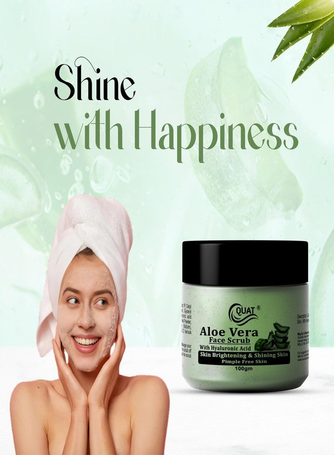 Quat Aloe Vera Face Scrub 100gm - Image 1