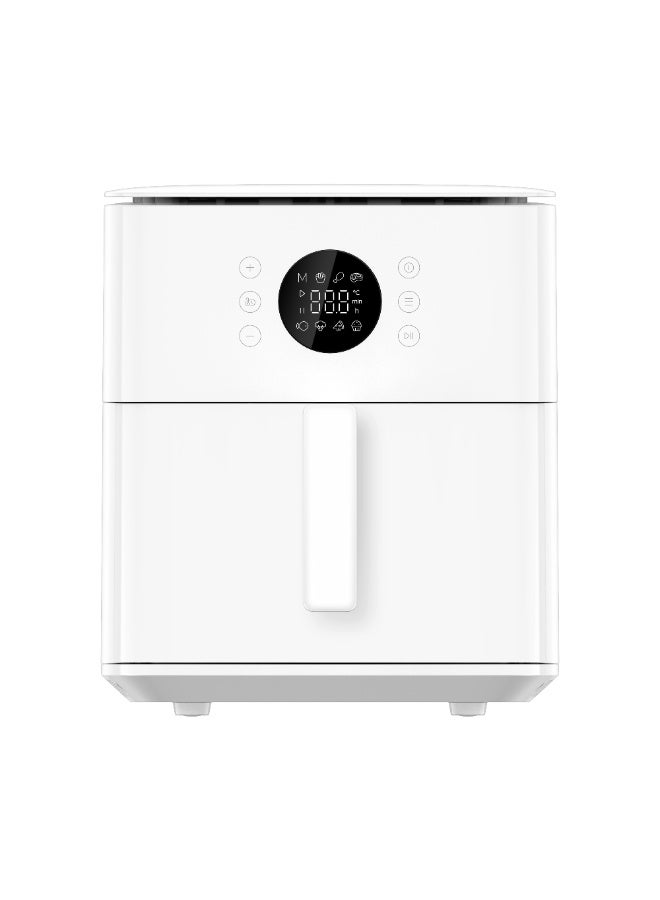Xiaomi Air Fryer 6.5L White, 1700W Large Capacity Air Fryer, 360° Hot Air Circulation, Low-Oil Healthy Cooking, 7 Preset Programs, Easy Clean 6.5 L 1700 W MAF-W6051 white