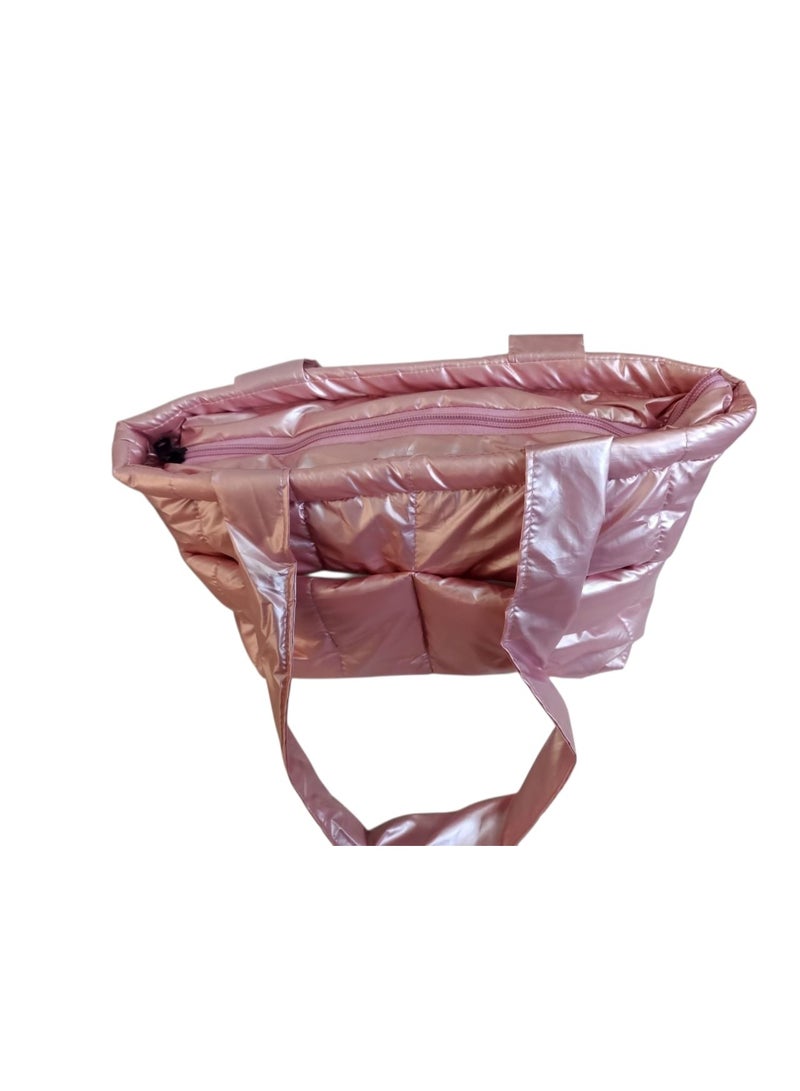 Handbag Pump Style with 2 Pockets & Single Zipper - Image 2