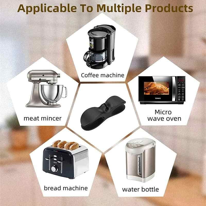 Entraxa 10 Pack Newest Designed for Cord Organizer Cord Wrap Cords Holder Cable Organizer Stick Firmly on Kitchen Appliances Mixer Coffee Maker Pressure Cooker Air Fryer and Other Appliances - Image 5