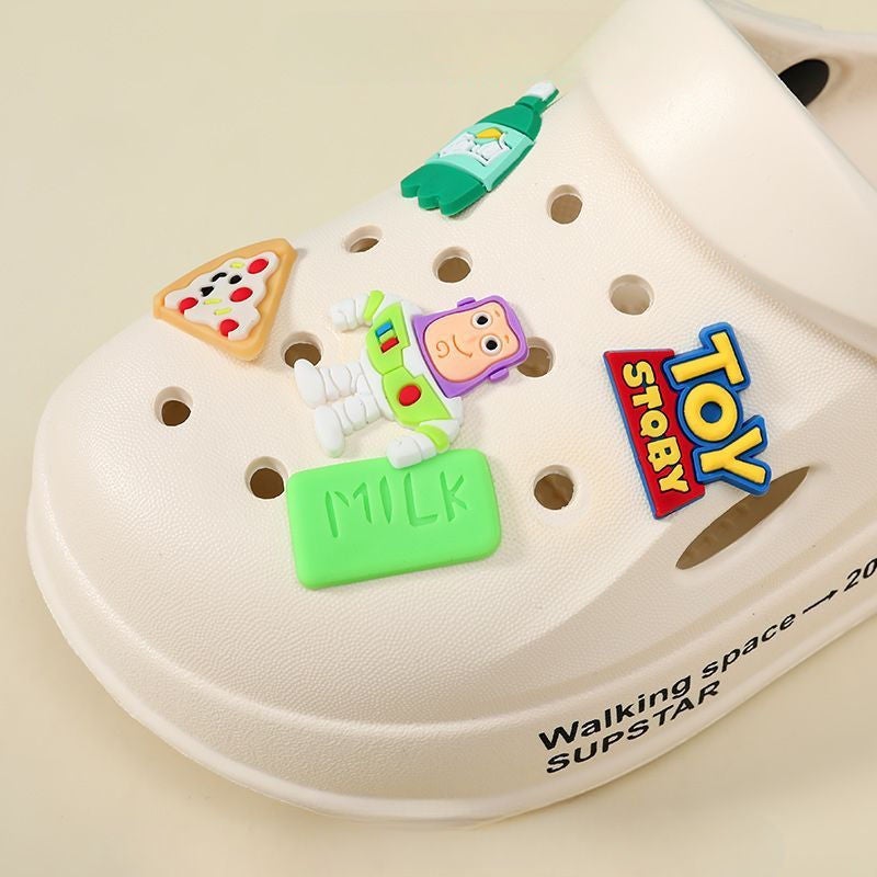 Children'S Buats Lightyear New Soft Sole Thick Sole Cute Hole Shoes Non-Slip Boys' Slippers Large Children'S Dirty Resistant - Image 3