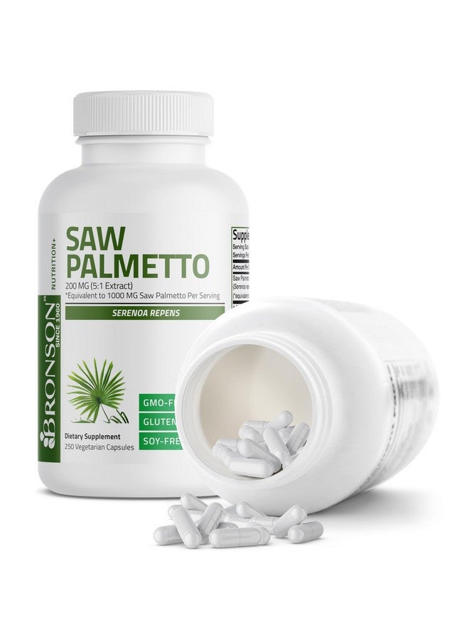 برونسون بالميتو المنشاري القوي يدعم صحة البروستاتا وصحة المسالك البولية - خالي من الكائنات المعدلة وراثيًا، 250 كبسولة نباتية - Image 5
