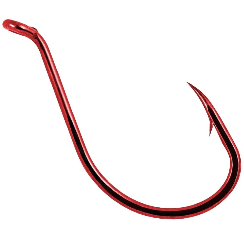 XFISHMAN Octopus Hook - 1/0, Red, 50 Pack - Image 4