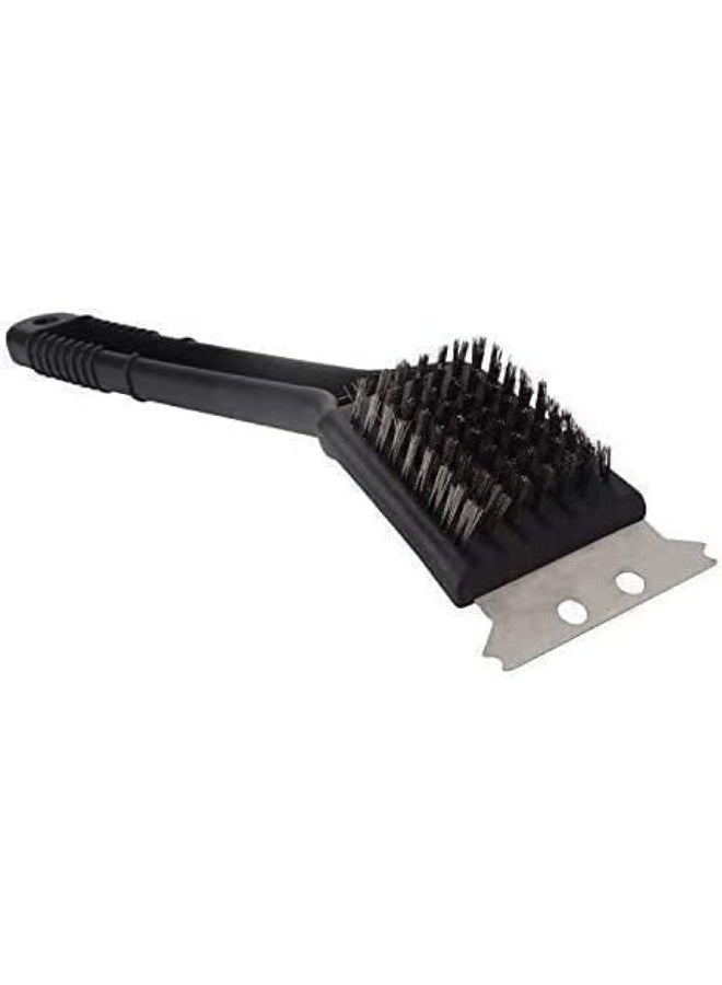 zoba Grill Brush - Heavy-duty metal wire cleaner for effortless grill maintenance and perfect cleaning of cooking surfaces (1 piece) - Image 4