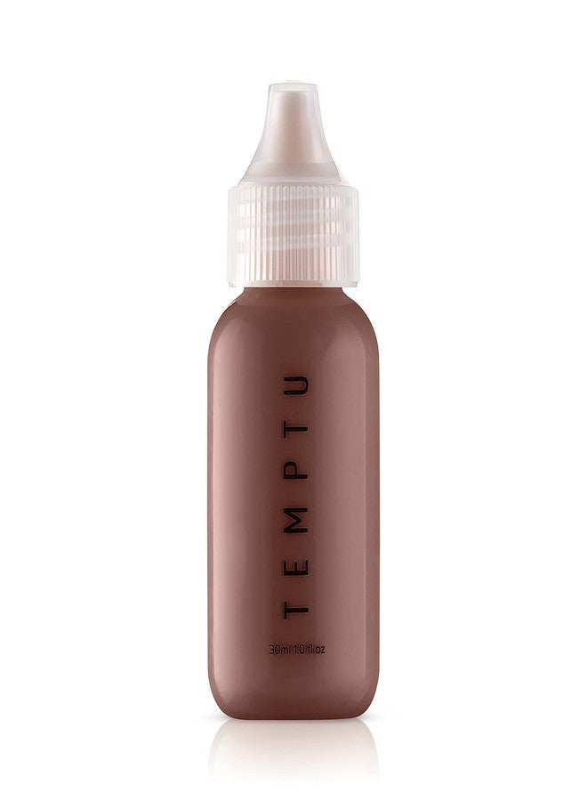 TEMPTU S/B Silicone-Based Airbrush Foundation: Professional Long-Wear Liquid Makeup, Sheer To Full Coverage For A Hydrated, Healthy-Looking Glow & Luminous, Dewy Finish On All Skin Types, 012 Espresso, 1 Fl Oz - Image 1