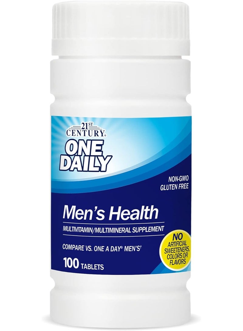 21st Century One Daily Men's Health Tablets, 100 Count - Image 1
