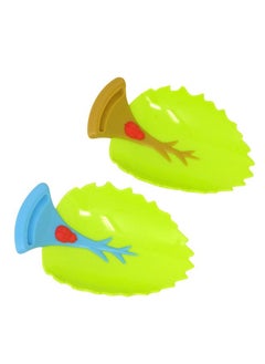 HONBAY Honbay 2PCS Leaf Faucet Extender Sink Handle Extender Safe and Fun Hand-Washing Solution for Children  - Image 1