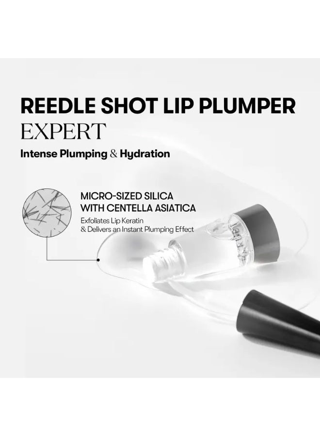 KOEC Reedle Shot Lip Plumper, 6ml, Moisturizing, Transparent, Lip Gloss, Fragrance-free, Korean Cosmetics (Expert) - Image 5