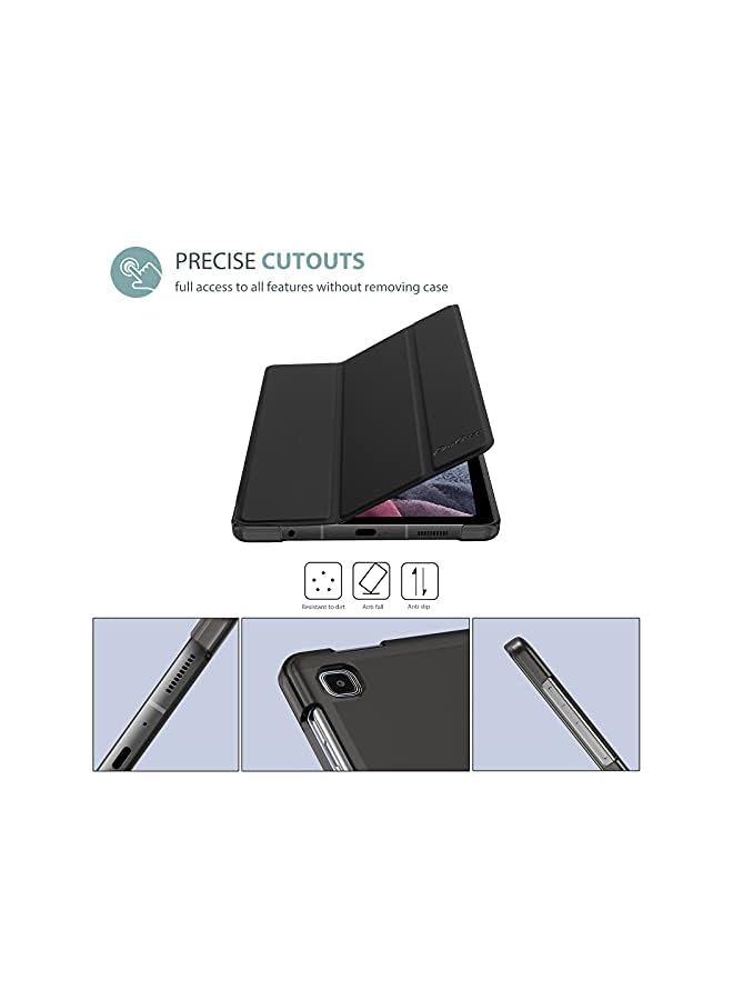 Procases Galaxy Tab A7 Lite Case 8.7 Inch (SM-T220/ SM-T225/ SM-T227), Protective Stand Case Hard Shell Cover for 8.7 Inch Samsung Tab A7 Lite Tablet 2021 -Black - Image 3