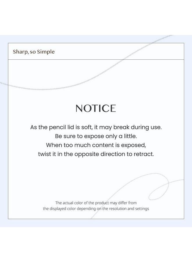 كليو بروفيشنال قلم تحديد العيون Sharp So Simple المقاوم للماء 006 Vanilla Beige - Image 5