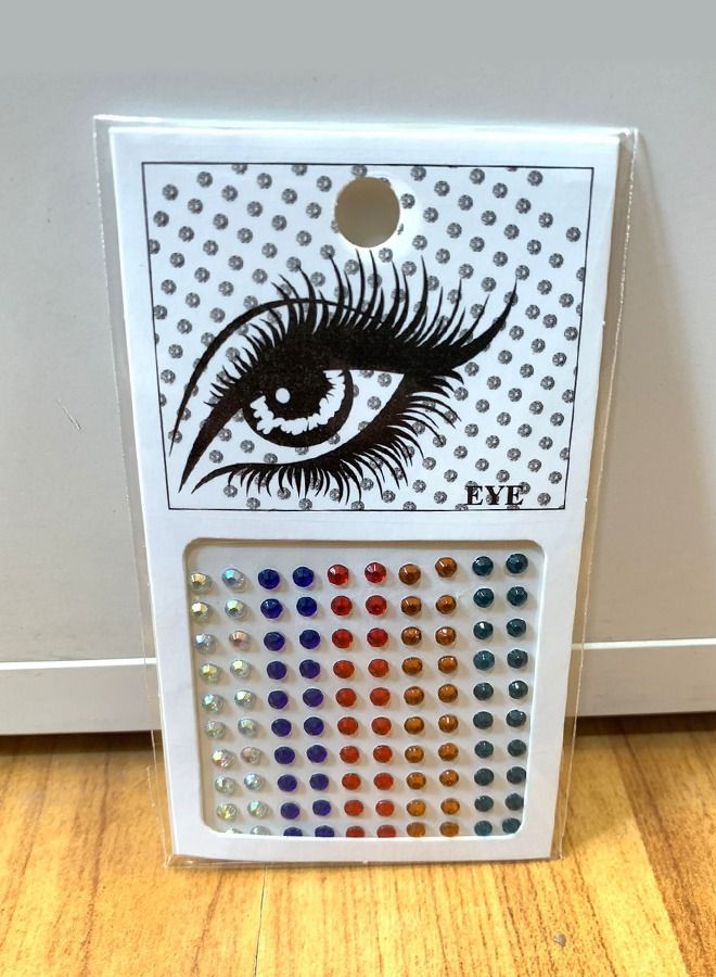 ملصقات تاتو كريستاليه للعيون والجسم - Image 1