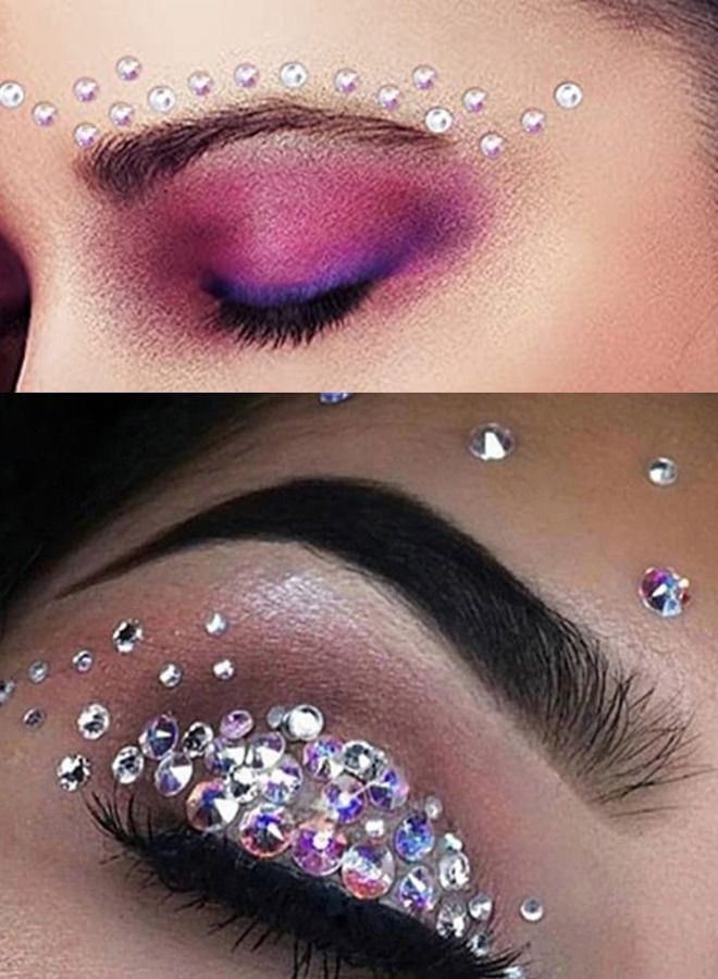 ملصقات تاتو كريستاليه للعيون والجسم - Image 5