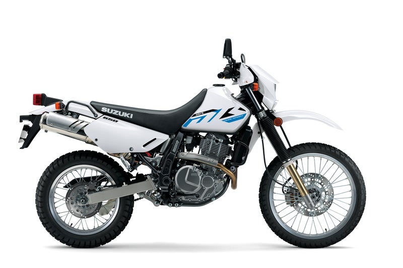 سوزوكي DR650SE موديل 2026 اللون ابيض– دراجة دوال سبورت متعددة الاستخدامات - Image 1