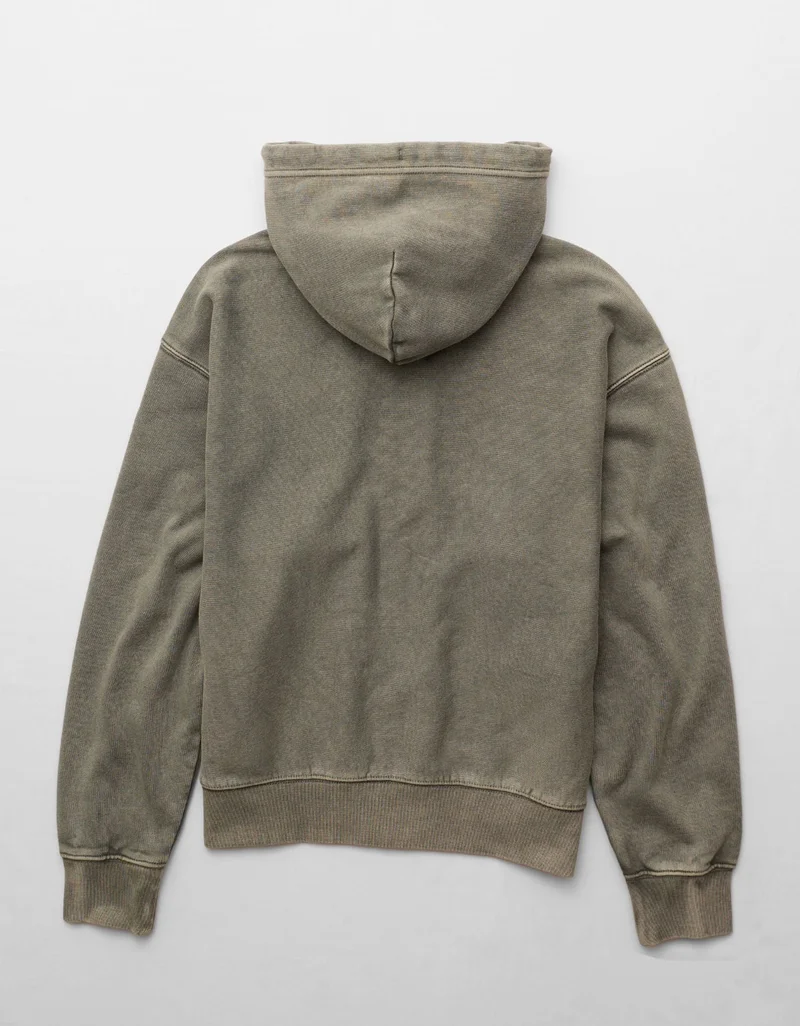 American Eagle  AE Laidback Luxe Full-Zip Hoodie  | Best Price UAE