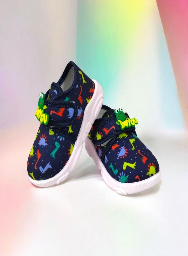 Coolz Kids Chu-Chu Sound Musical Shoes Star-14 for Baby Boys and Girls Age 9 Months- 2.5 Years (Navy Blue, UK Footwear Size System, Toddler, Age Range, Medium, 18 Months, 21 Months) - Image 3